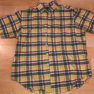 Men’s Ralph Lauren short sleeve button up shirt